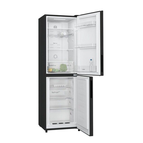 Bosch KGN27NBEAG 55cm 50/50 Frost Free Fridge Freezer - Black - Image 2