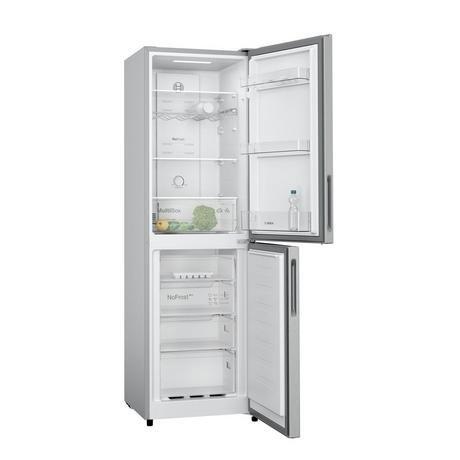 Bosch KGN27NLFAG 55cm 50/50 Frost Free Fridge Freezer - Silver