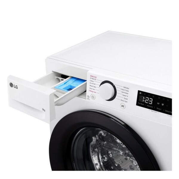 LG F2Y509WBLN1 9kg 1200 Spin Washing Machine - White - Image 2