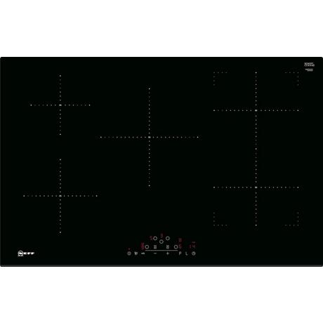 NEFF T48FD23X2 Frameless 80cm Induction Hob with CombiZone - Black