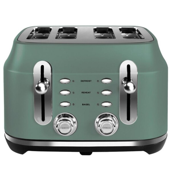 Rangemaster RMCL4S201MG 4 Slice Toaster - Mineral Green