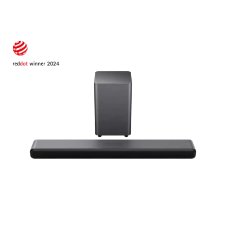 TCL S55H 2.1 ch Dolby Atmos & DTS Virtual:X Wireless Soundbar with Wireless Subwoofer  - Dark Titanium