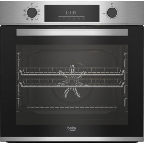 Beko AeroPerfect CIMY92XP 59.4cm Pyrolytic Built In Electric Single Oven - Stainless Steel