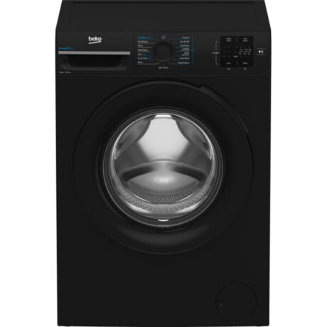 Beko BMN3WT3841B 8kg 1400 Spin EnergySpin Washing Machine - Black