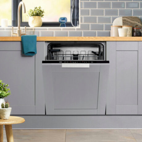 Beko DIN15C20 Integrated Full Size Dishwasher - 14 Place Settings