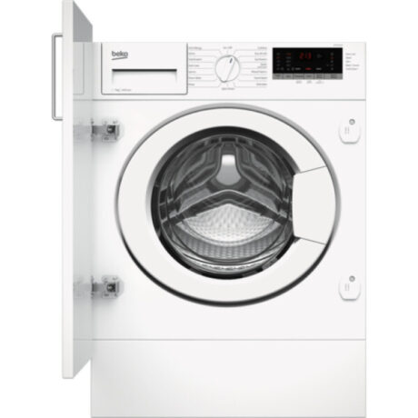 Beko WTIK74151F 7kg 1400 Spin Integrated RecycledTub Washing Machine - White