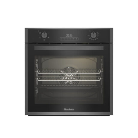 Blomberg ROEN9202DX 59.4cm Built In Single AeroChef Oven - Dark Steel