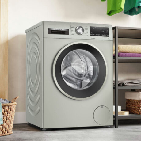 Bosch WGG254ZSGB 10kg 1400 Spin Washing Machine - Silver Inox