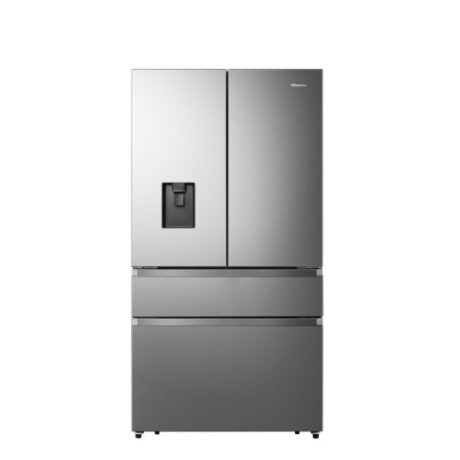 Hisense RF749N4SWSE 91.4cm 50/50 Frost Free American Fridge Freezer - Stainless Steel