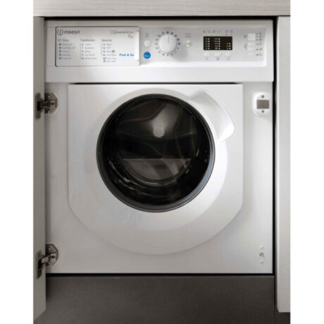 Indesit BIWMIL71252UKN 7kg 1200 Spin Integrated Washing Machine - White