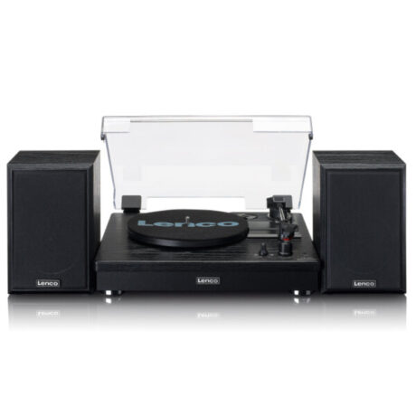 Lenco A004814 Lenco LS-101 Turntable & Hi Fi speakers  - Black