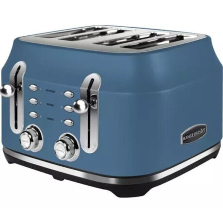 Rangemaster RMCL4S201SB 4 Slice Toaster - Stone Blue