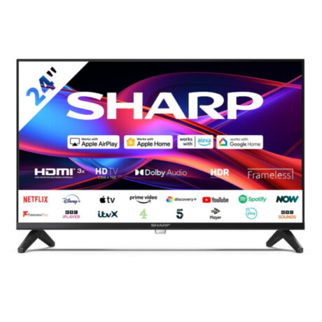 Sharp 1T-C24GD2225K 24" HD Ready Frameless Smart Roku TV