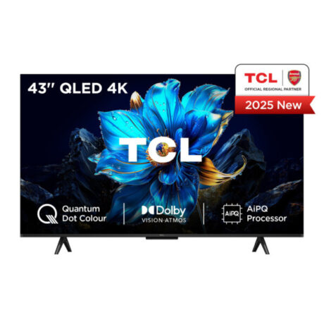 TCL 43P7K-UK 43" 4K QLED Direct LED HDR Google TV