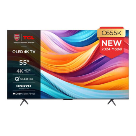 TCL 55C655K 55" 4K QLED HDR Pro Android TV