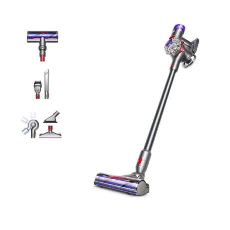 Dyson V8ADVANCED-24 KIT Vacuum Cleaner - Silver/Nickel