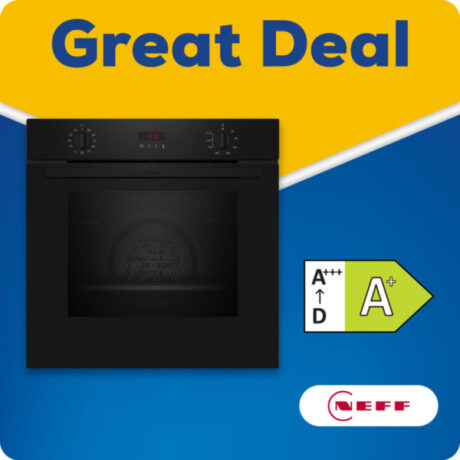 Neff B2DCG7AK3B 59.4cm Built In Electric Single Oven - Black
