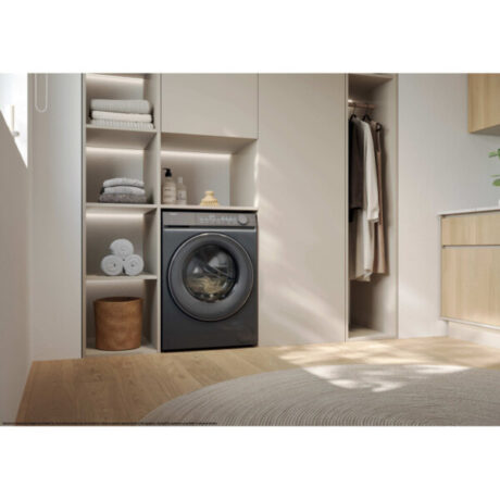 Haier X7 HW100B14367GUUK 10kg 1400 spin WiFi Connected Washing Machine - Graphite