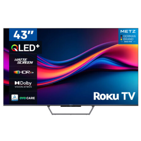 Metz 43MQF7500ZUK 43" 4K QLED Smart TV- Black