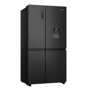 Hisense RS840N4WFE 60/40 91cm Frost Free American Fridge Freezer - Black Stainless Steel