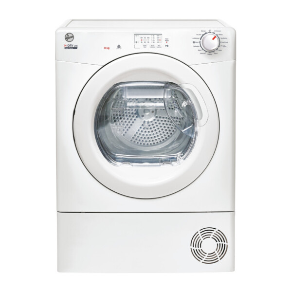 Hoover H-Dry 300 HLE H8A1LE-80 8kg Heat Pump Tumble Dryer - White