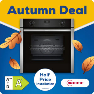 Neff B3ACE4AN3B Slide & Hide 59.4cm Built In Electric Single Oven - Stainless Steel